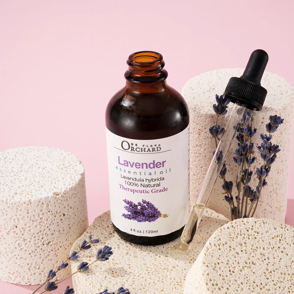 100% Pure Natural Organic Skin Care Massage Lavender Essential Oil Bulk