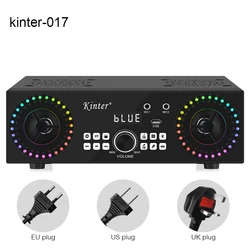 Kinter Home Class D Amplifier Board Bass Speaker 12V 24V 110V 220V Power Amplifier Home Theatre System