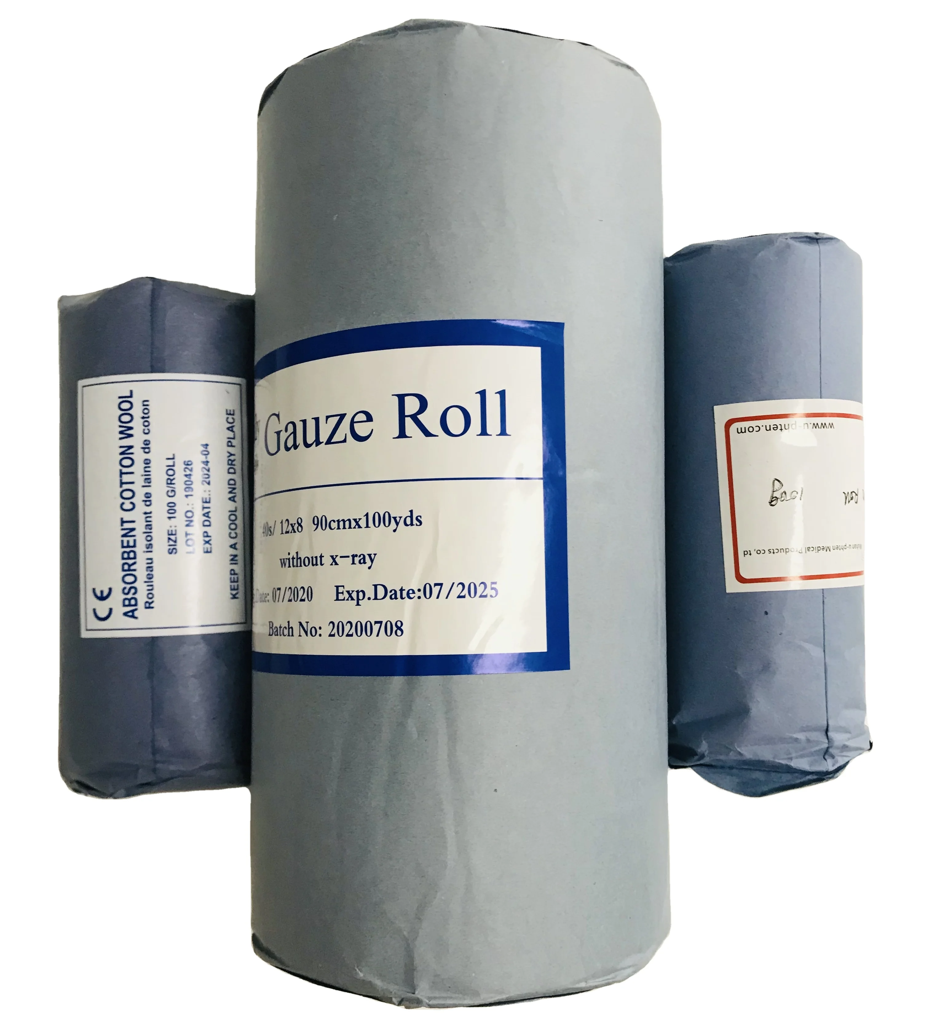 High Quality 100% Sterile Cotton Medical Consumable Compress Absorbent Cotton Roll Surgical Disposable Bandage Roll For Clinic