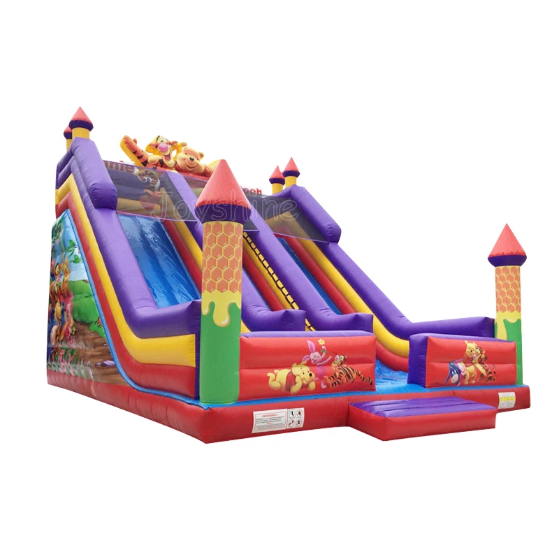 Надувная горка Joyshine на заказ, коммерческий надувной замок с двумя полосами, горки для взрослых и детей