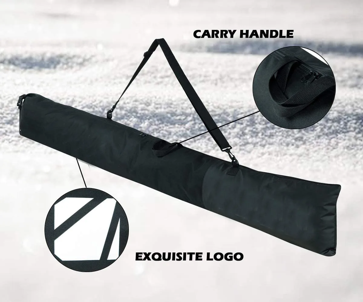 Custom Double Heat Ski Travel Shoe Helmet Boot Bag Waterproof Ski Bag