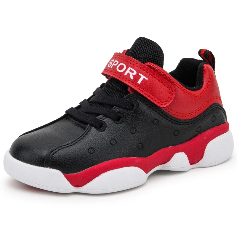 
Brand Design New Stylish PU Upper Lightweight Girls Basketball Shoes Junior Trainers Older Boys School Shoes 
