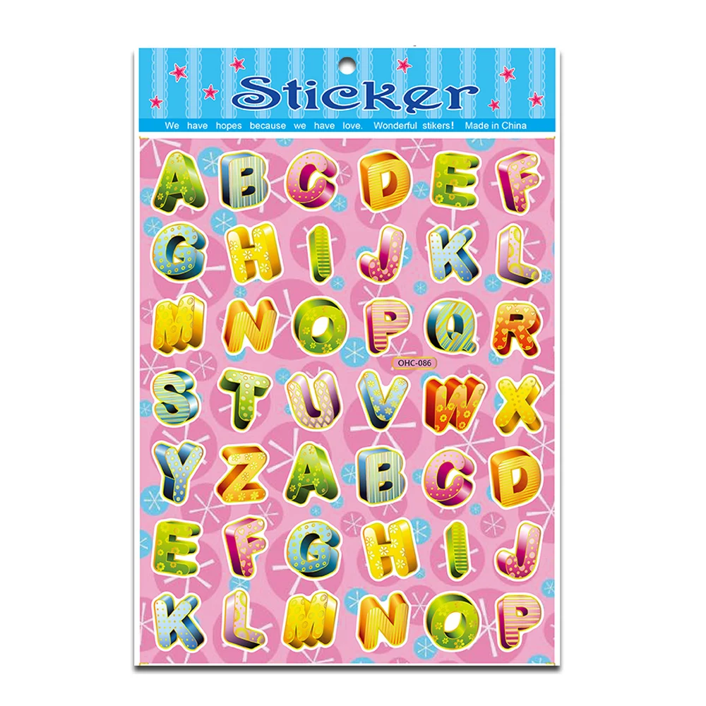 Custom sticker custom gold rim printing adhesive pvc label cartoon logo design cartoon love sticker