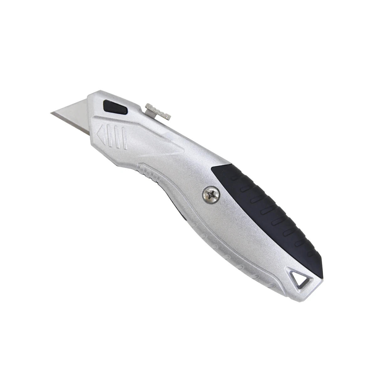 Utility knife heavy duty RX1902 zinc alloy quich-change auto loading blade auti-slip box cutter