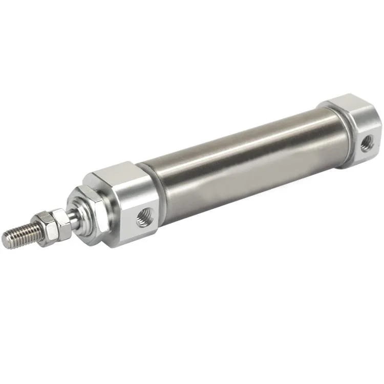 Pneumatic Small Pen-Shaped Stainless Steel Mini Pneumatic Cylinder PB Series Piston Cylinder