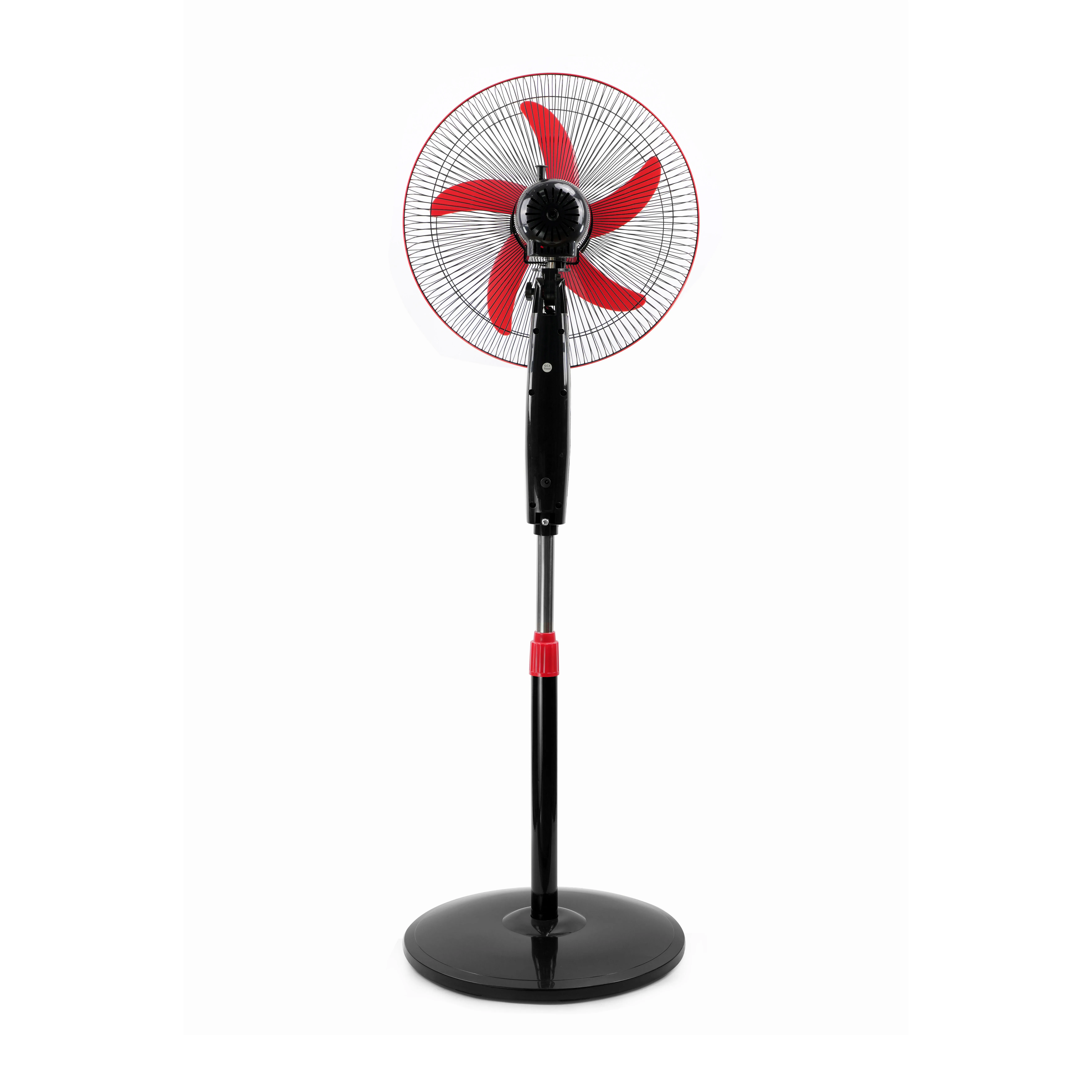 16 inch Solar powered stand fan portable cooling   dc 12 volt dc  pedestal fans with timer