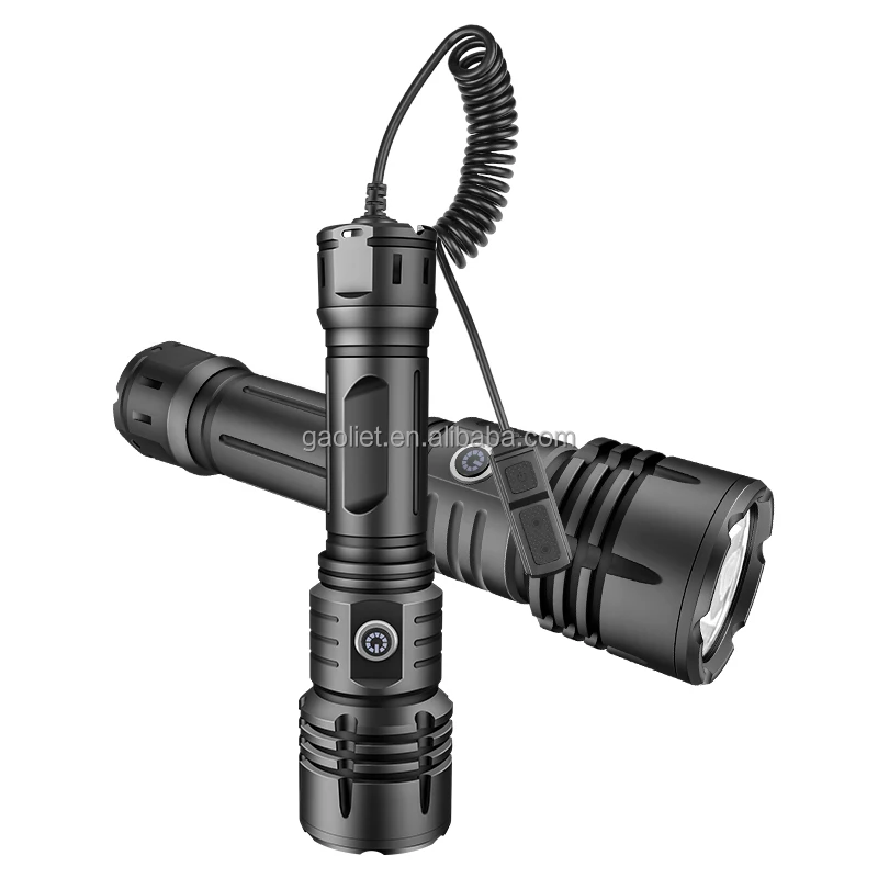 Manufacturers Middle East Aluminum Alloy Led Flashlight, Hunting Flashlight Emergency Torch