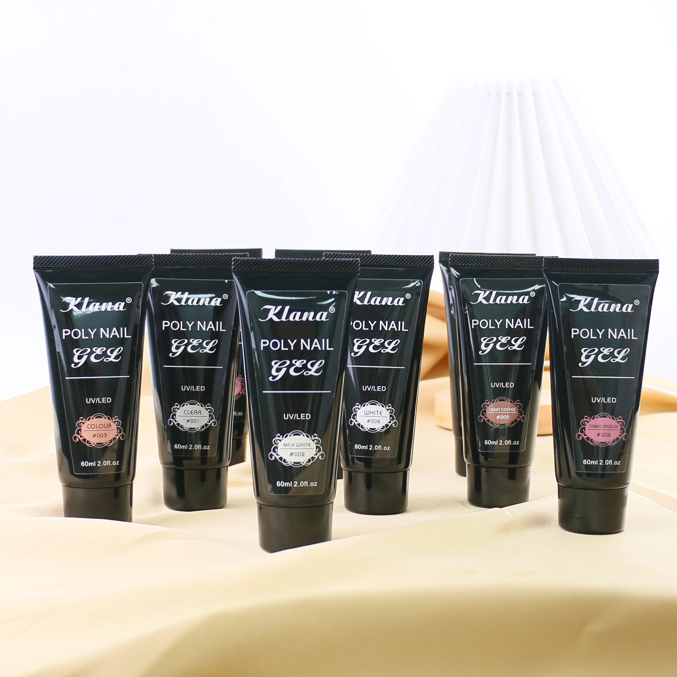 Poly Polygels Gel Extension Uv Gel Nail Polish 15g 30g 60g Private Label Acrylic Poly Gel