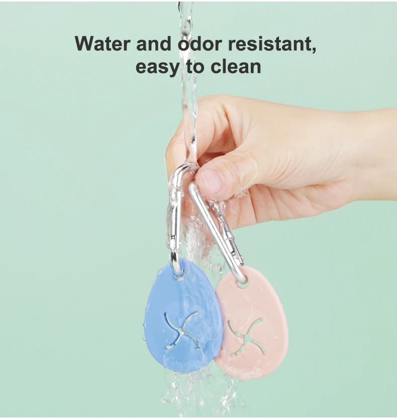 Custom Logo Doggy Leather Silicone Waste Bag Dispenser Waterproof Dog Pet Poop Bag Holder For Leash