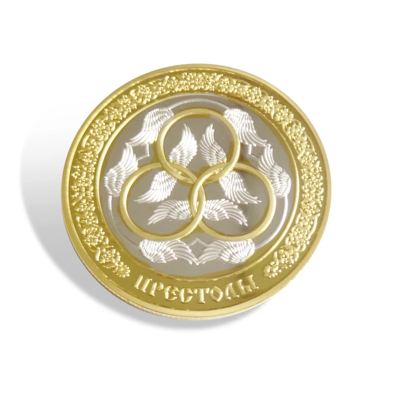 Оптовая продажа, дешевая металлическая эмаль из цинкового сплава, 3D сувенирная коллекция, Юбилейные монеты, памятная монета