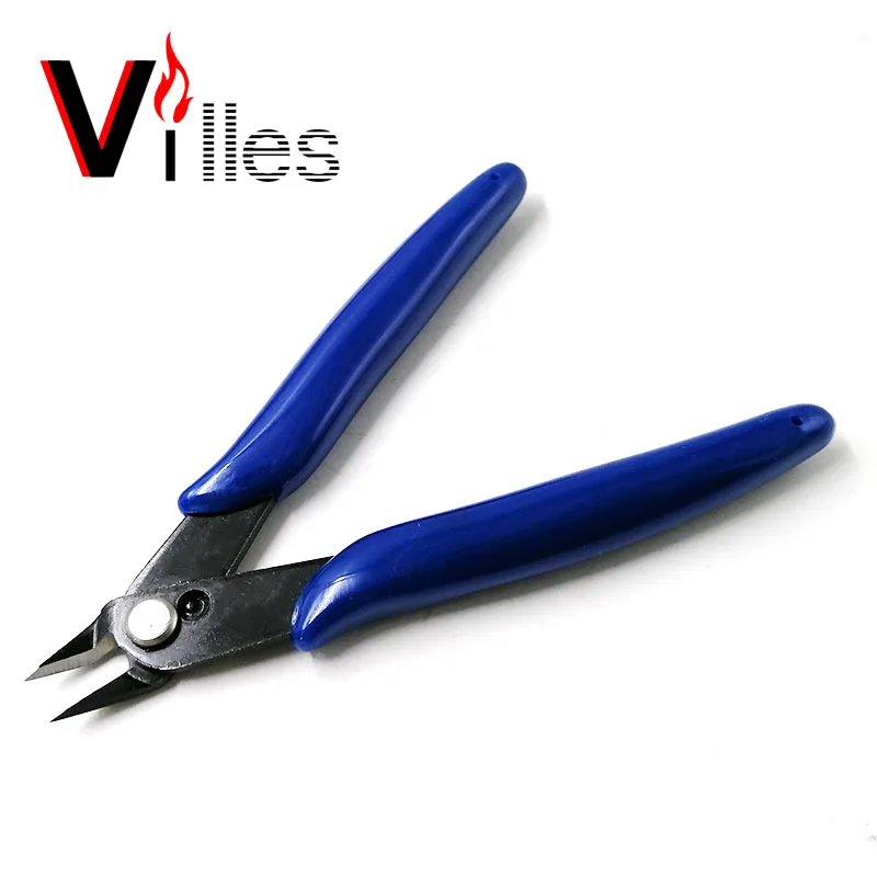 Качество Брезент villes 170 зажим DIY electronicdiagonal кусачки боковые режущие плоскогубцы kit сдвига Плоскогубцы Ручной Электронный к