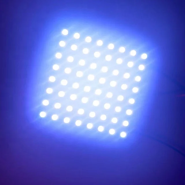 Гибкая rgb цифровая светодио дный матричный 8X8 / 8X32 / 16X16