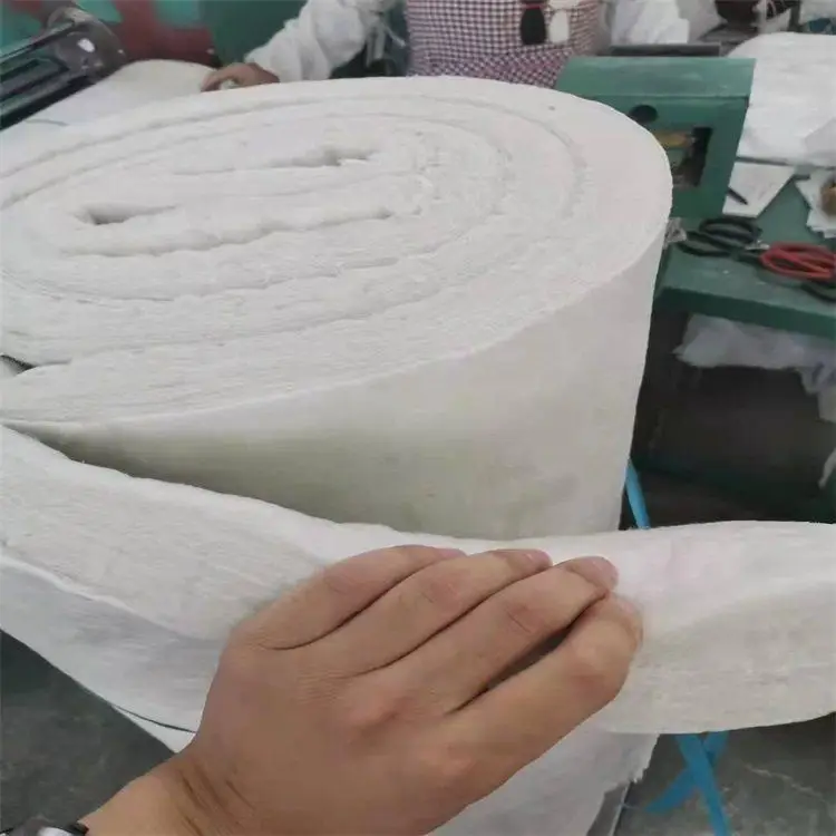 Industrial 50mm Ceramic Fiber Wool Thermal Insulation for Nuclear power plants