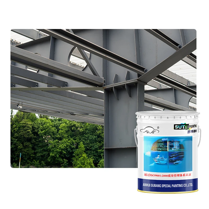 Two Component Gray Color Epoxy Zinc Rich Primer Paint Based on Waterborne Inorganic Silicate Resin for Rust Protection