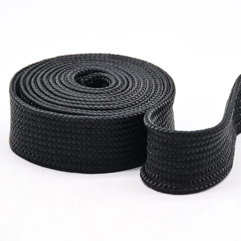 High abrasion resistance Nylon multifilament braided wiring harness cable sleeve