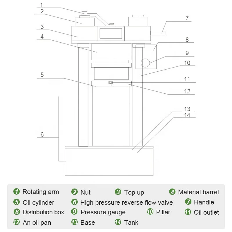 Copra Black Seed Orange Automatic Oil Extraction Cold Press Shea Butter Machine a Presse Huile Dubai