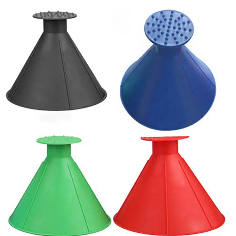 Автомобильный снегоочиститель для автомобиля, щит для передних окон, скребки для лобового стекла, конусный скребок для льда, скребок для льда, скребок для очистки стекла