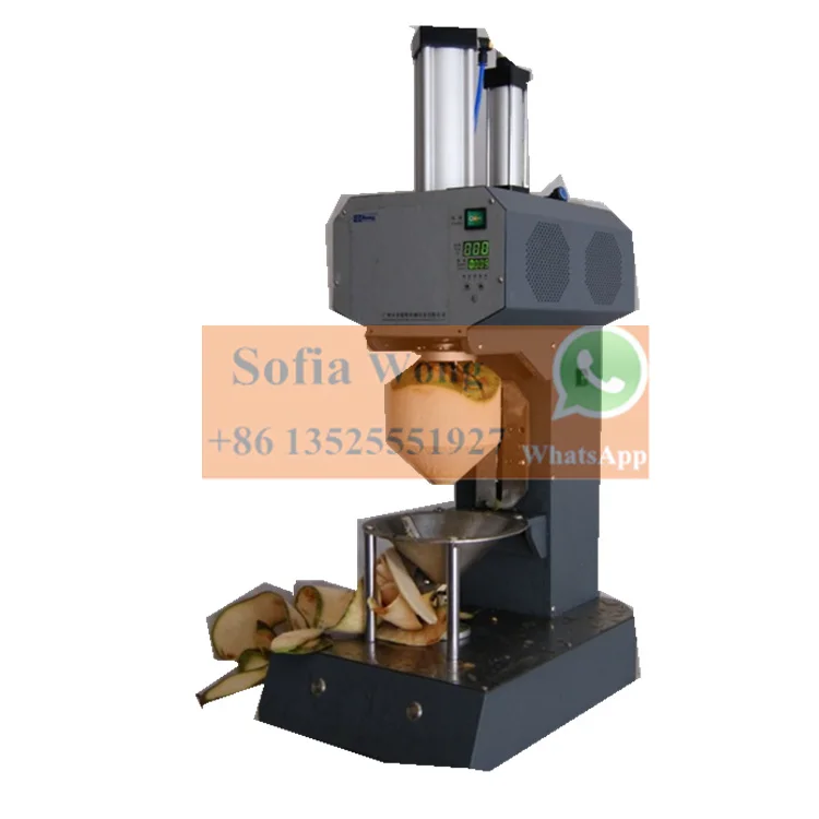 automatic coconut peeling machine green coconut skin removing cutting machine
