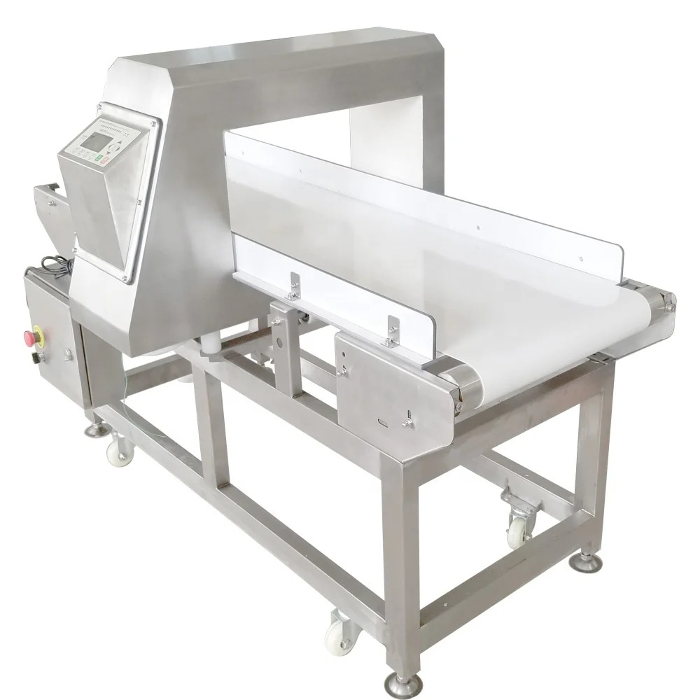 conveyor metal detector for potatoes,peas,oranges,Maple syrup,lobster etc JZD-366