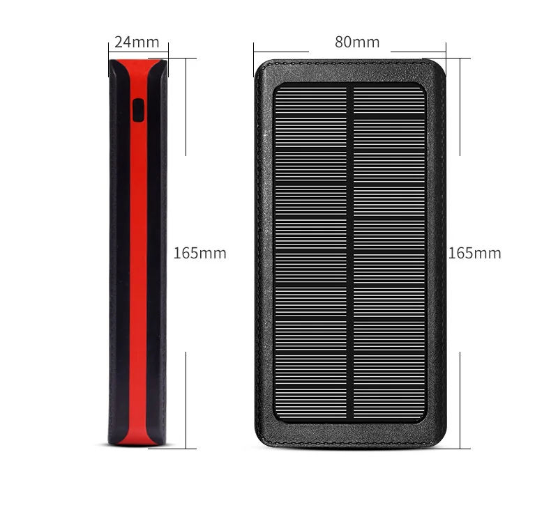 Shenzhen Wholesale Patent Waterproof Custom Power Bank 20000Mah Portable Wireless Power Bank Solar 50000Mah