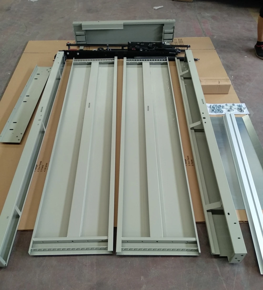 ZOWEE Factory price complete landing door Painted Steel Elevator Doors  Landing Door for Passenger Lift