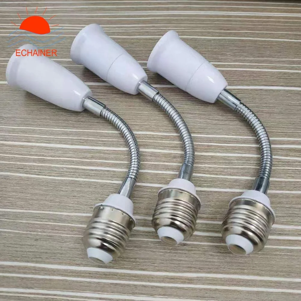 E27 To E27 Flexible Extend Base LED Light Bulb lamp Holder Adapter Converter Socket