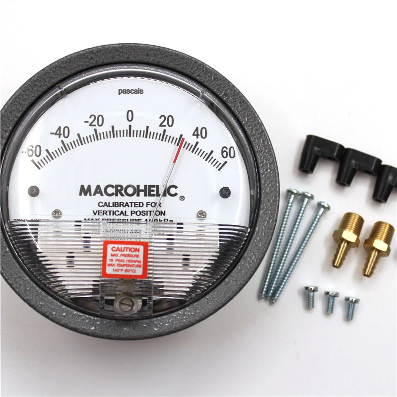 Ivanper Pointer -125-0-125pa  differential magnehelic pressure gauge