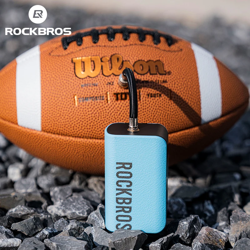 ROCKBROS Wholesale Sports Hand Air Pump for Sports Balls Basketball Custom Electric Mini Air Pump for Balls