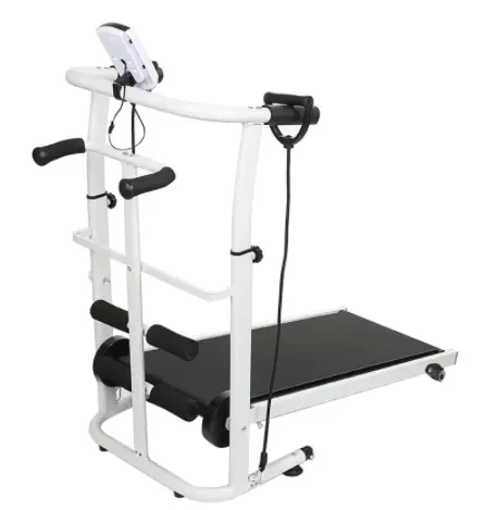 Factory price wholesale foldable jogger indoor mechanical treadmill sit-ups exercise large fitness equipment with tilt