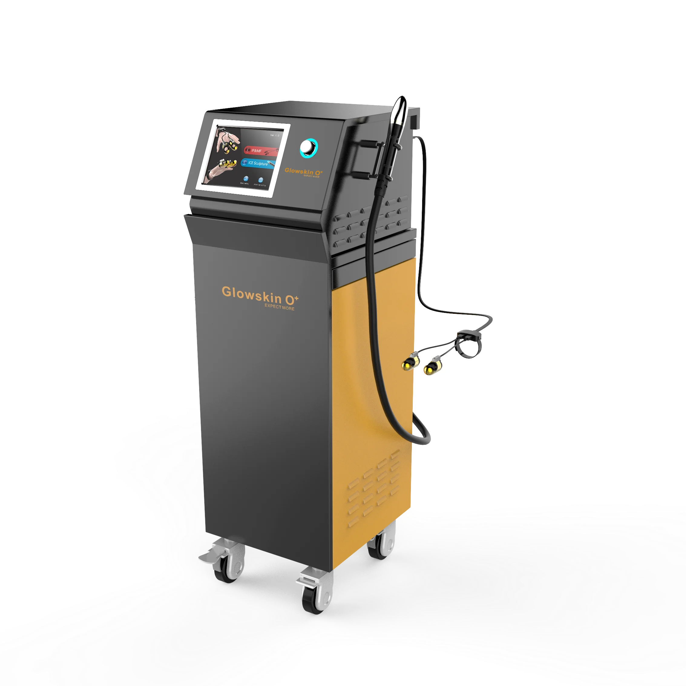 Factory Price GOLDEN FINGER Beauty Equipment EMS Pore Remover Machine for Facial and Body Treatments US Plug