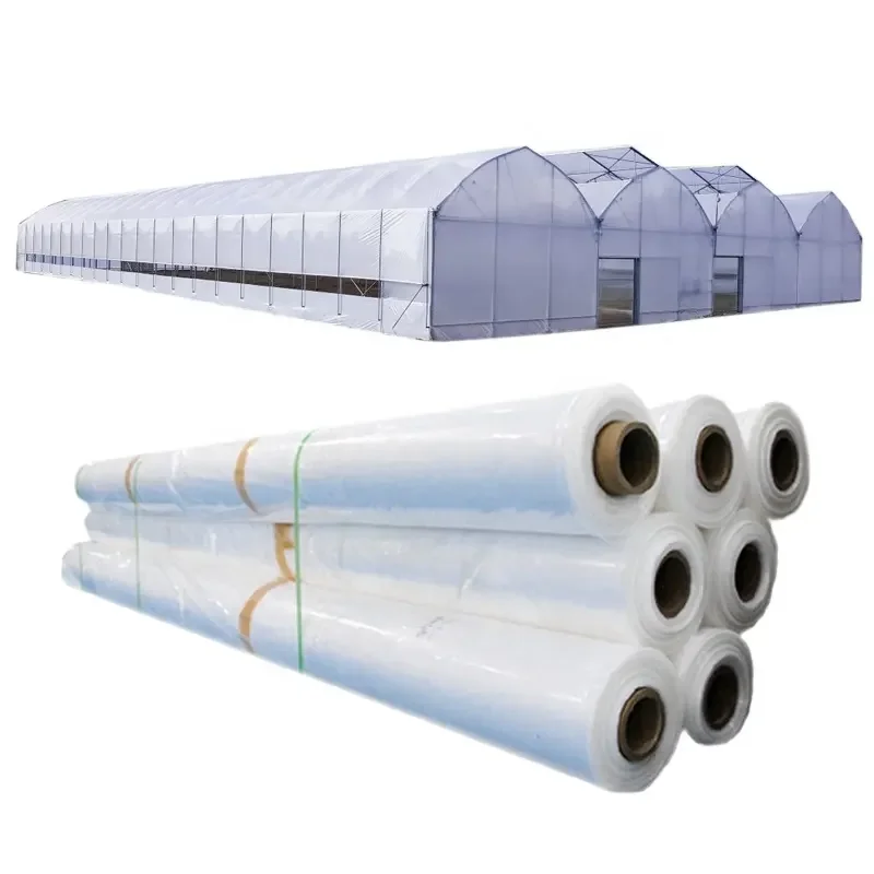 200 Microns UV Resistant  Agricultural Greenhouse Plastic Film  Polythene Plastic Cover PE Film For Greenhouse