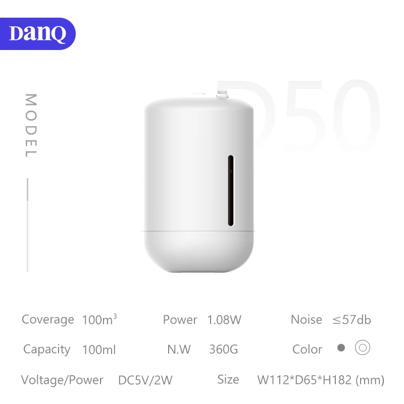 DANQ Factory Supply 200ml Home Fragrance Spray Machine Electric Aroma Machine Air Freshener Aroma Diffuser