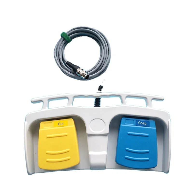 Electrosurgical Generator IP68 Waterproof 2 Buttons Bipolar Medical Foot Pedal Switch for ERBE VIO 300D/300S/200D/200S