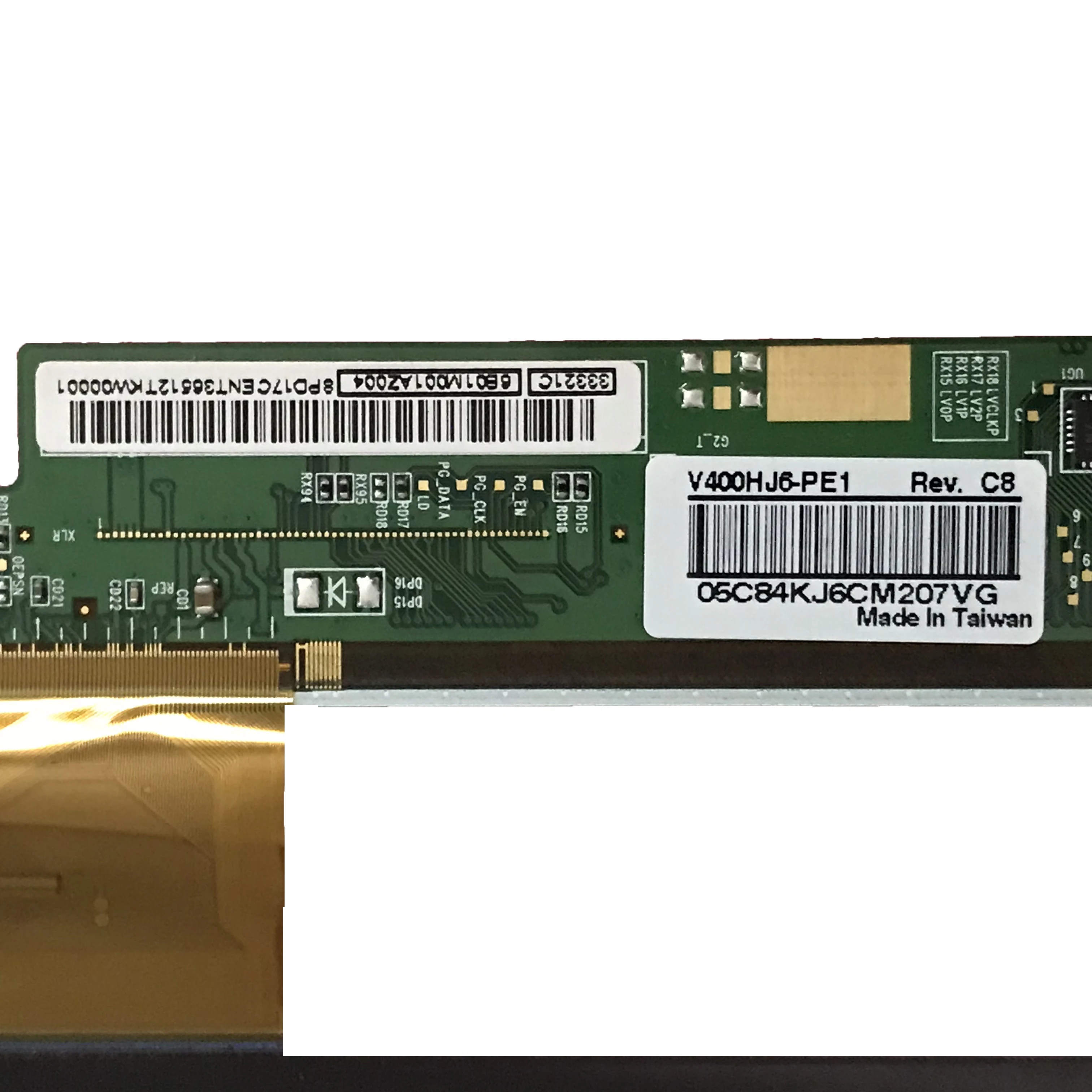 LCD SCREEN V400HJ6-PE1-C8 51 pins INX 40inch TV Screen LED TFT Display led tv open cell panel Replacement Parts