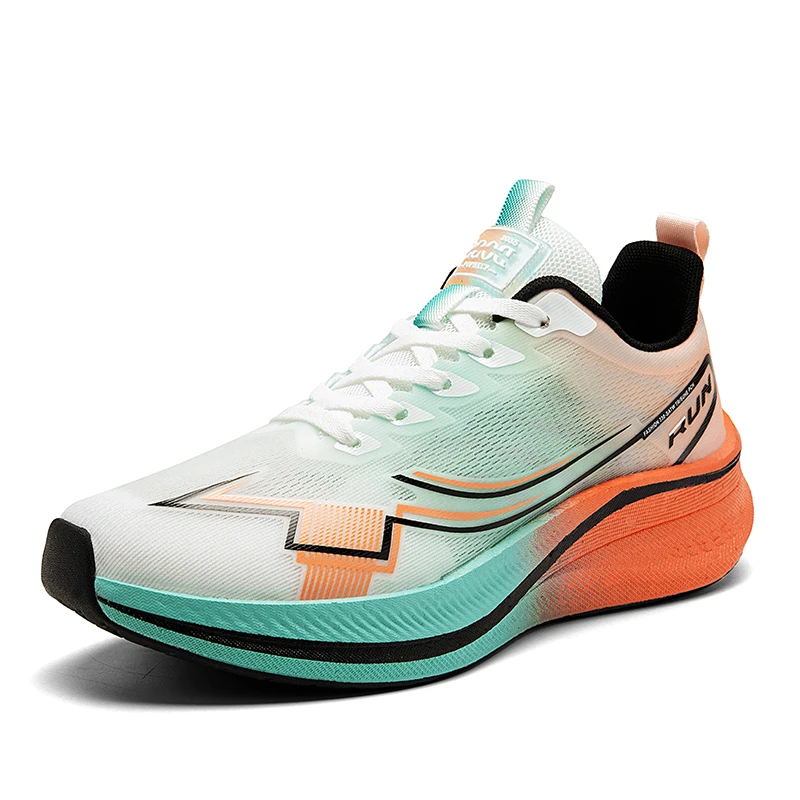2024 New Brand Logo Customize Men Fashion Casual Sports Sneakers Height Increasing Mesh Breathable Jogging Running Shoes for Man