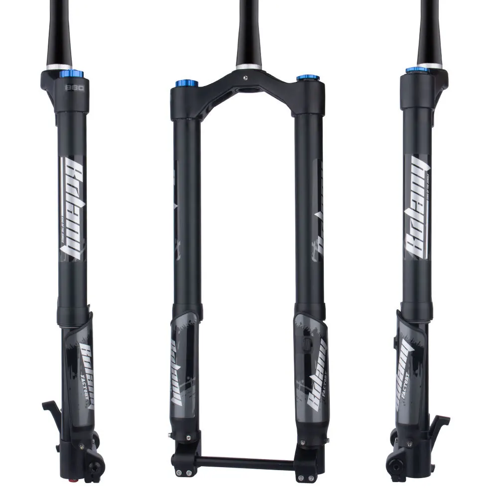 Mountain Bike Reverse Fork Damping Adjustment Shock Absorber Gas Fork Dh Downhill Front Fork Barrel Shaft 150 * 15mm