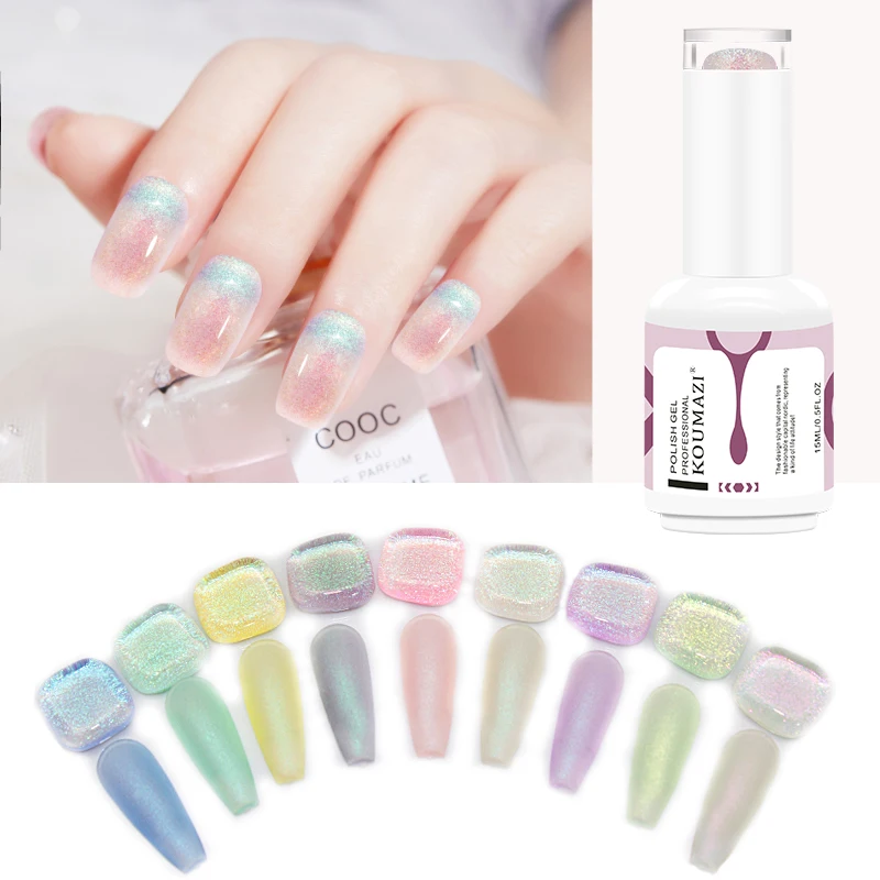 Professional Design Nail Art UV LED Chameleon gel Multicolor Art Painting nail art for professional salon low MOQ