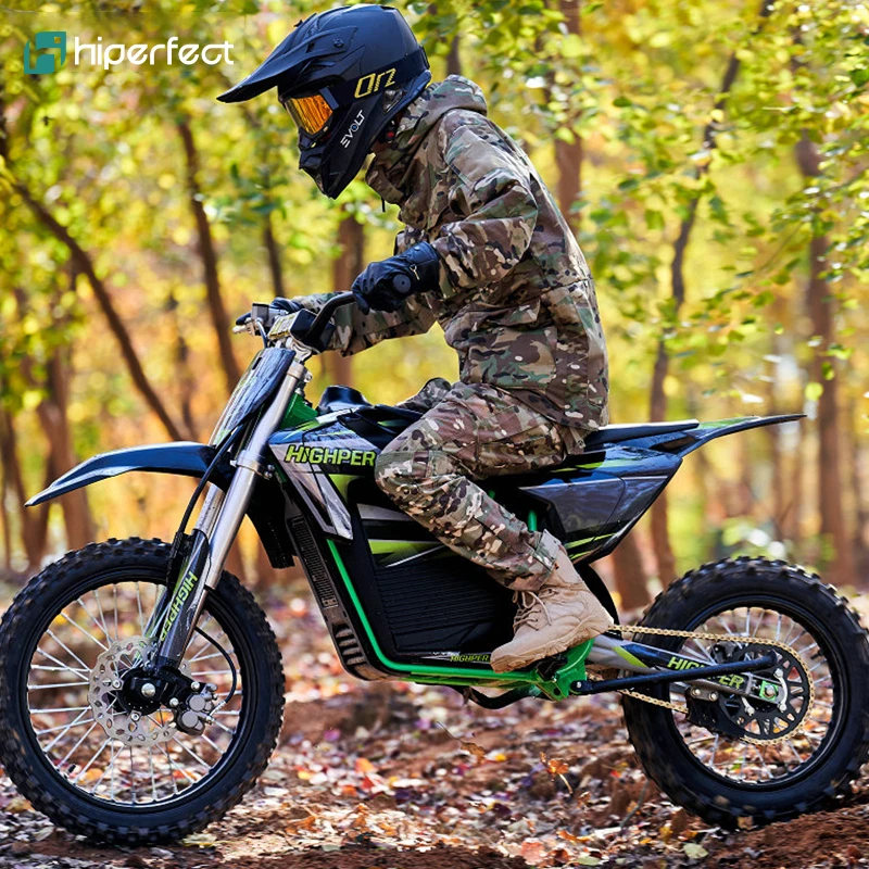 Super new 5000W 72V 30ah big power adults electric off road racing dirt bike pit bike motorcycle moto cross 17/14  tyre with CE