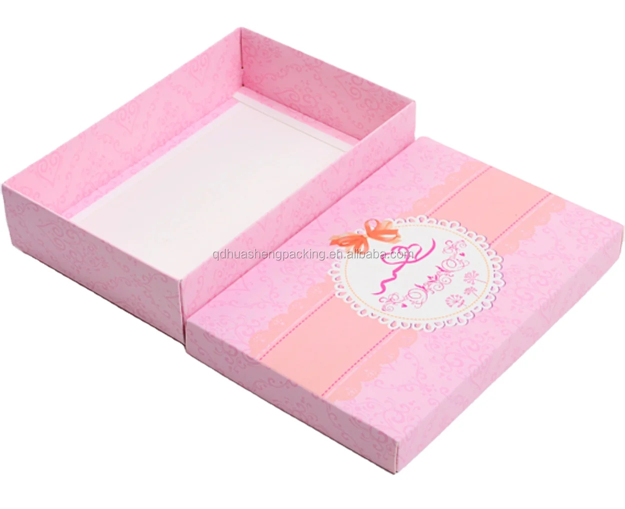 Custom printed wholesale paper clothes gift packaging box