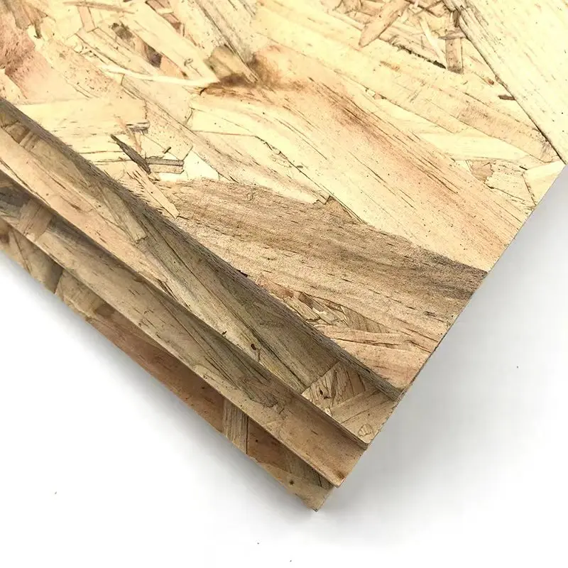 New special design high quality waterproof composite particle board tongue and groove melamine OSB board furniture