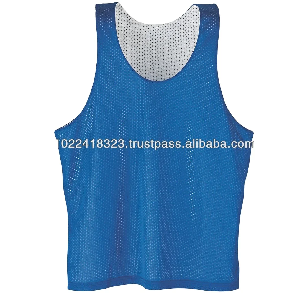 design lacrosse pinnies/mesh coolmax breathable colorful lacrosse reversible pinnies