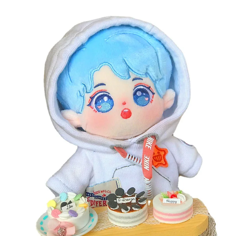 Creativity Idol Star Plush Doll Toy Cartoon Character Design Clothing Idol Doll