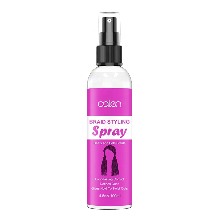 Private Label Anti Itch Scalp Hair Moisturizing Twists Locs Styling Braid Spray