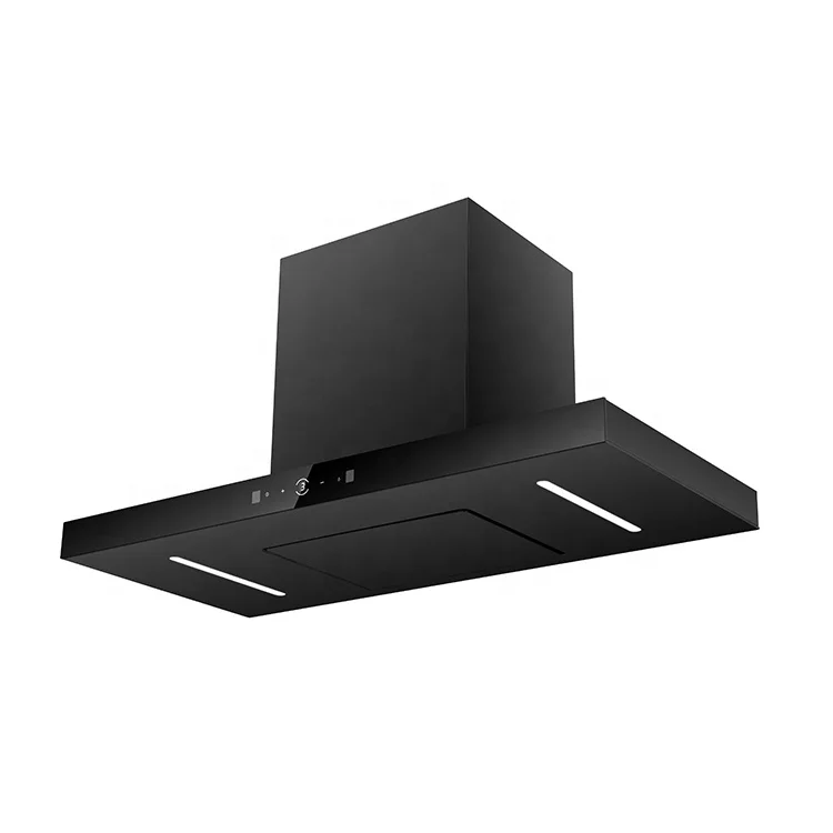 Household Kitchen Chimney Hood Wall Mounted Side Suction Smart Range Hood Cooker Extractor Hood