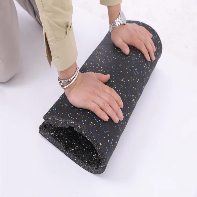 High quality wholesale gym rubber tiles flooring tpe rubber floor mat