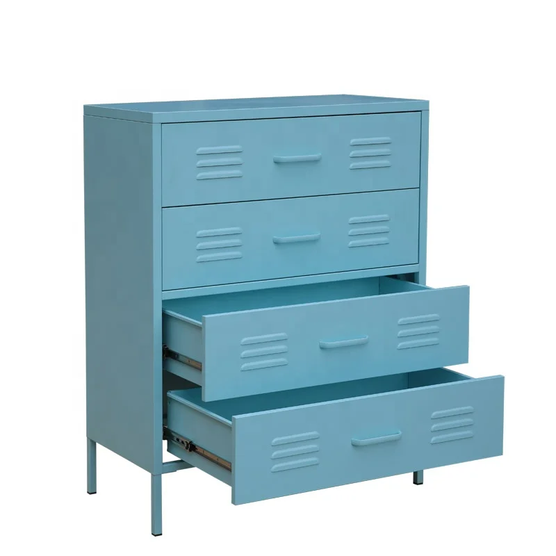 Nice Morden Home Use Metal 4 Drawers Wardrobe Cabinet