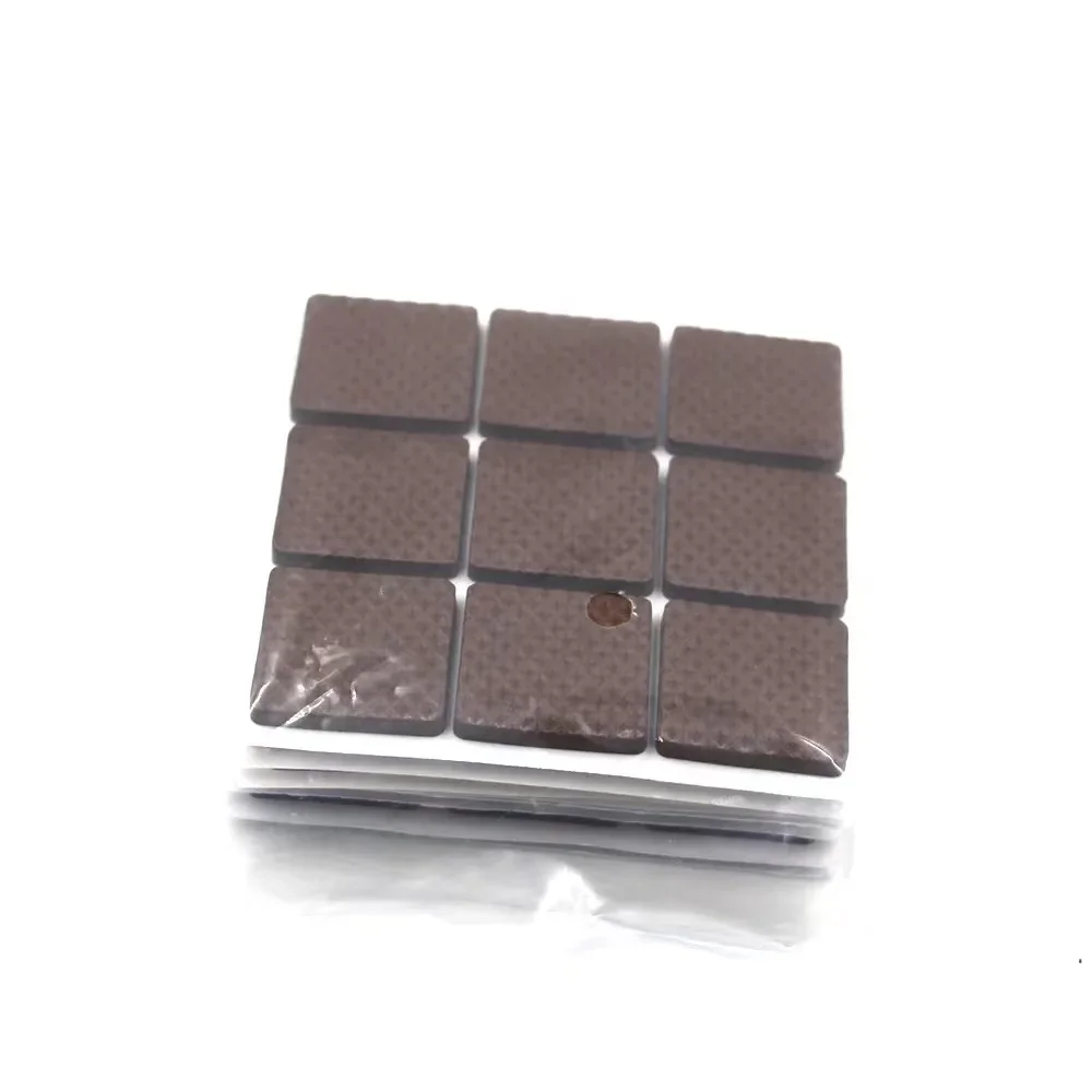 Black EVA Foam Reusable Large Square Double Sided Adhesive Tape Furniture Pads