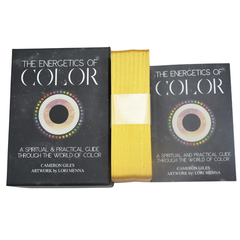 YHD  Affirmation Different Types Gold Oracle Deck Foil Colorful Paper Printing Holographic Tarot Cards With Gold  Edges