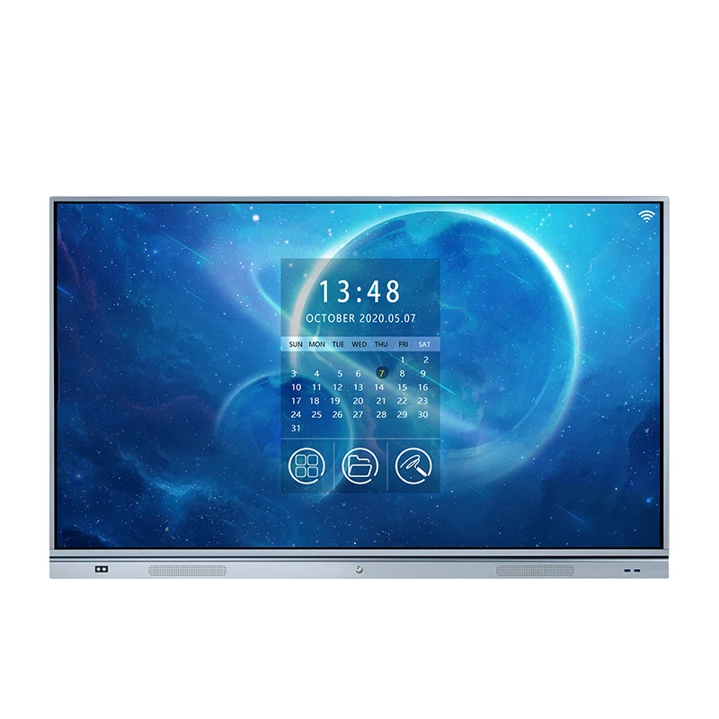 
Антибликовая 65 дюймов 75 86 98 дюймов плоская панель сенсорный экран светодиодный ЖК-монитор интерактивная доска 