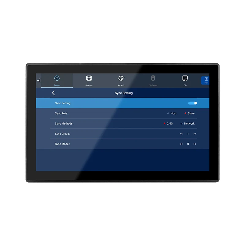 Capacitive Touch Screen POE 300 Nits IPS 15.6' Digital Signage Media Player With Free CDMS Software